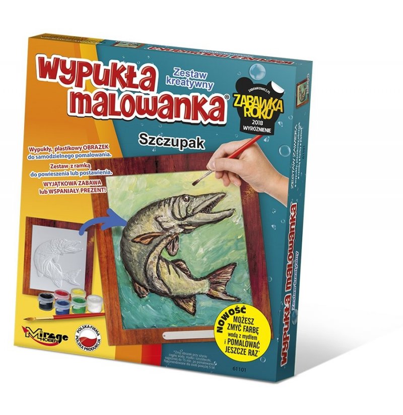 Mirage 61101 [Wypukła Malowanka] RYBA – SZCZUPAK