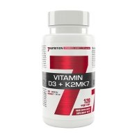 7Nutrition Vitamin D3+K2 120 caps 