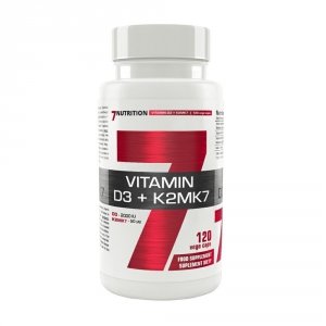 7Nutrition Vitamin D3+K2 120 caps