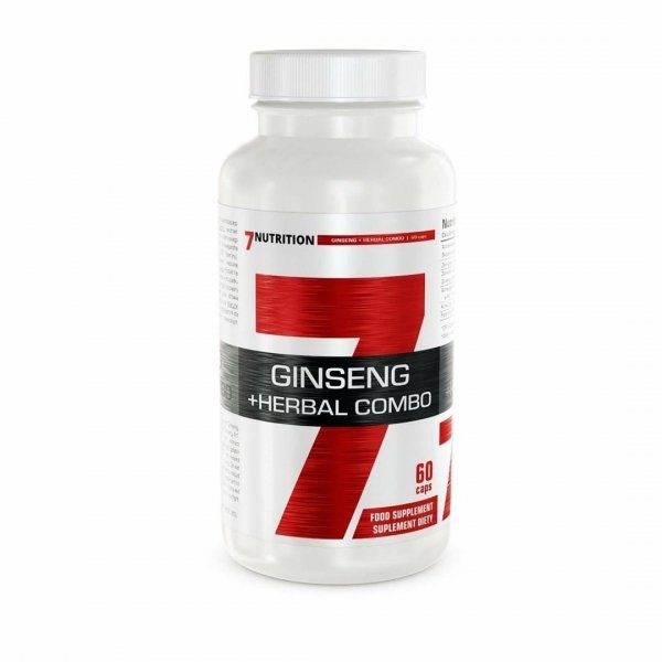 7Nutrition Ginseng + Herbal Combo 60caps