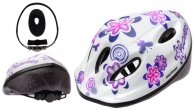 METEOR MV5-2 FLOWER KASK NA ROLKI DZIECIĘCY M 52-56