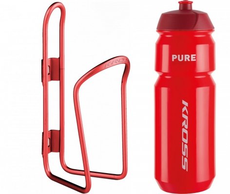 ZESTAW KROSS PURE BIDON 95g 750 ml + KOSZYK CART