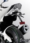 Uchwyt tablicy rejestracyjnej ERMAX PLATE HOLDER Kawasaki Z1000 2007 - 2009