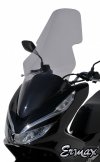 Szyba ERMAX SCOOTER HIGH 85 cm z osłonami na ręce Honda PCX 125 2014 - 2018