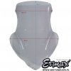 Szyba ERMAX SCOOTER HIGH 68 cm SYM  JOYMAX Z+ 125 / 300 2022 - 2024