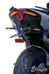 Aluminiowy uchwyt tablicy rejestracyjnej ERMAX PLATE HOLDER Yamaha TMAX560 2020 - 2021