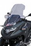 Szyba ERMAX SCOOTER HIGH z osłonami na ręce 70 cm YAMAHA Tricity 300 ccm 2020 - 2021