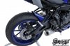 Błotnik tylny i osłona łańcucha aluminium ERMAX REAR HUGGER Yamaha MT-07 2021