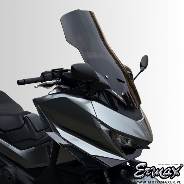 Szyba ERMAX SCOOTER HIGH z osłonami na ręce 67 cm Honda Forza 750 2025
