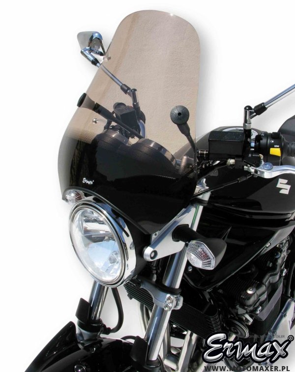 Szyba / owiewka do motocykla ERMAX RACER 42 cm x 41 cm uniwersalna naked, roadster