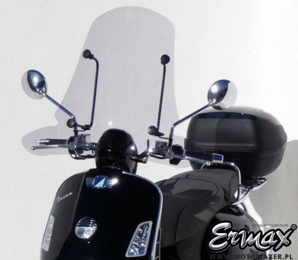 Szyba ERMAX SCOOTER GRANDISSIMO 65 cm VESPA LX 50 / 125 / 250 ccm 2009 - 2019