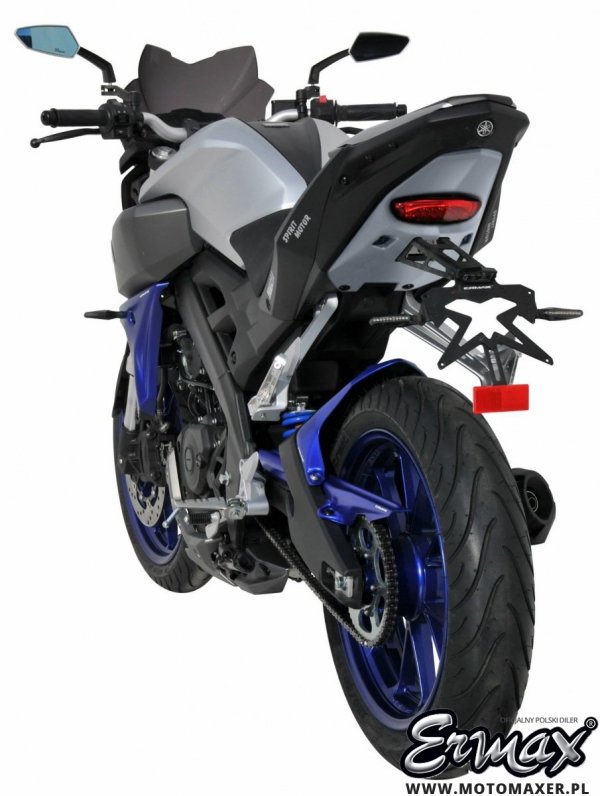 Mocowanie tablicy rejestracyjnej ERMAX UNDERTAIL Yamaha MT-125 2014 - 2019