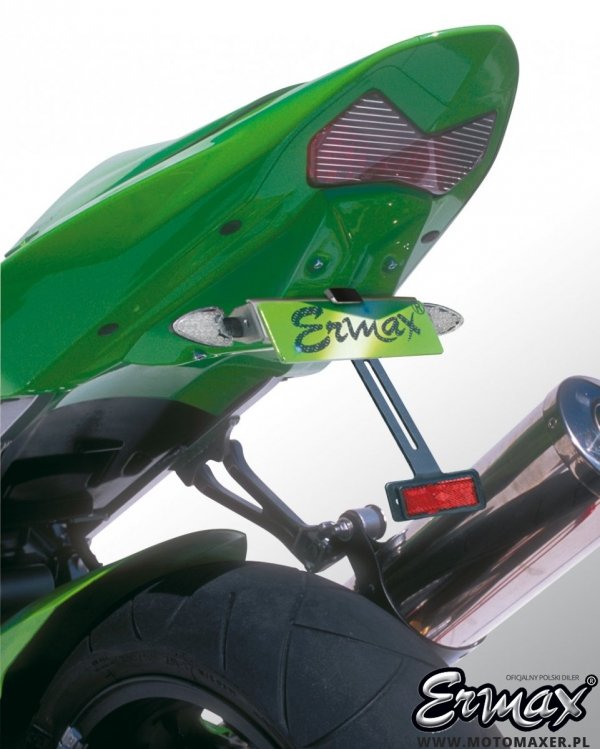Uchwyt tablicy rejestracyjnej ERMAX PLATE HOLDER Kawasaki ZX-6R 636 2003 - 2004