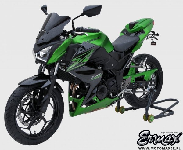 Błotnik tylny i osłona łańcucha ERMAX REAR HUGGER Kawasaki Z300 2015 - 2016