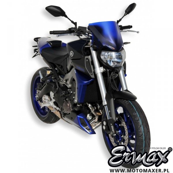 Szyba ERMAX SPORT 25 cm Yamaha MT-09 / FZ9 2014 - 2016