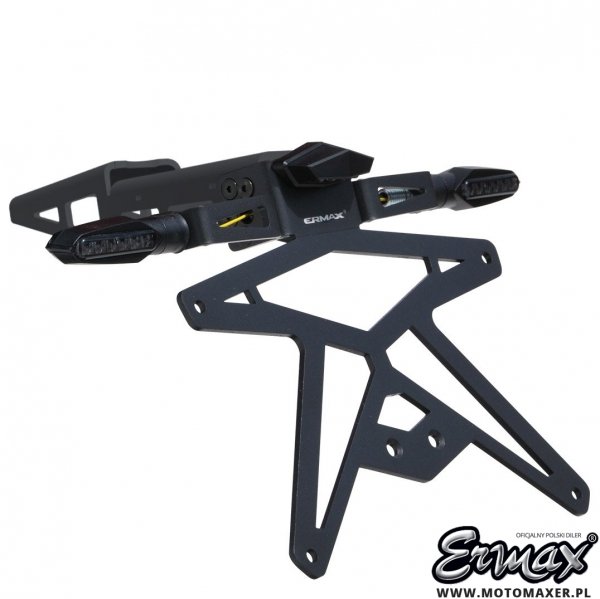 Aluminiowy uchwyt tablicy rejestracyjnej ERMAX PLATE HOLDER SUP15 Honda CB750 Hornet 2023