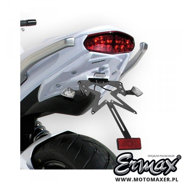 Uchwyt tablicy rejestracyjnej ERMAX PLATE HOLDER Kawasaki ER-6F / ER-6N 2009 - 2011