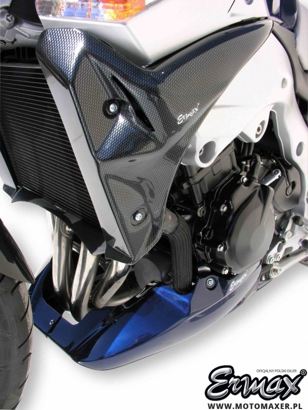 Wloty powietrza osłona chłodnicy AIR SCOOPS ERMAX Suzuki GSR 600 2006 - 2011