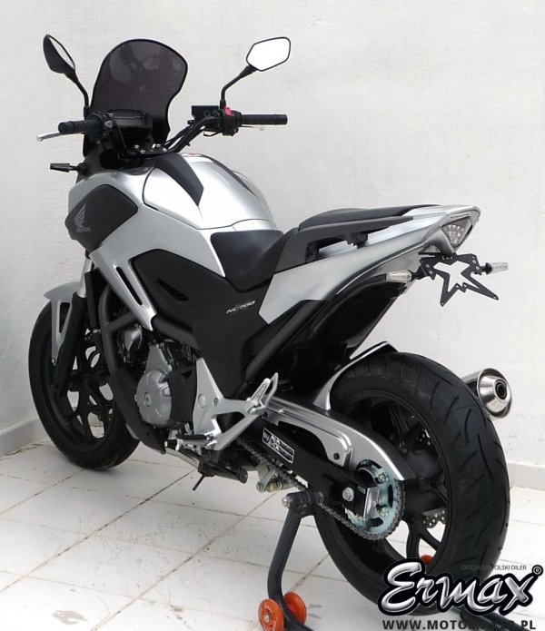 Błotnik tylny i osłona łańcucha ERMAX REAR HUGGER Honda NC 700 S 2012 - 2013
