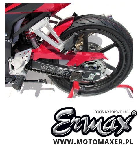 Błotnik tylny i osłona łańcucha ERMAX REAR HUGGER Honda CBR 125 2004 - 2011