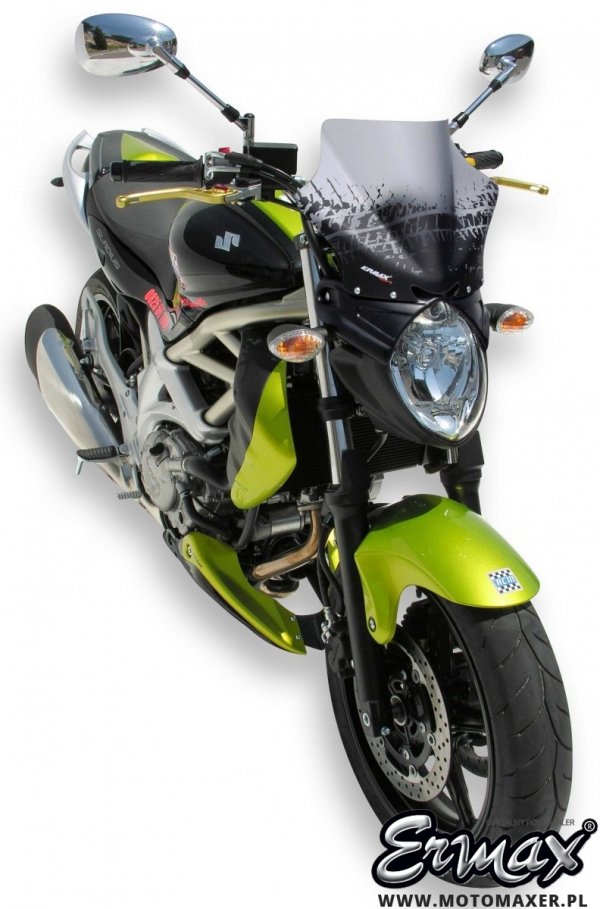 Szyba ERMAX NOSE 24 cm uzuki SVF 650 Gladius 2009 - 2015