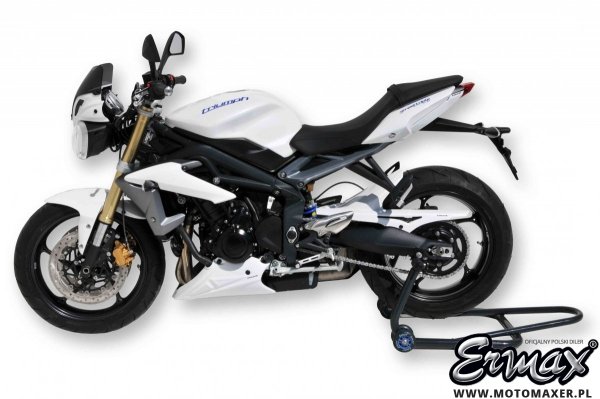Pług owiewka spoiler silnika ERMAX BELLY PAN Triumph Street Triple 675 / 675 R 2013 - 2015