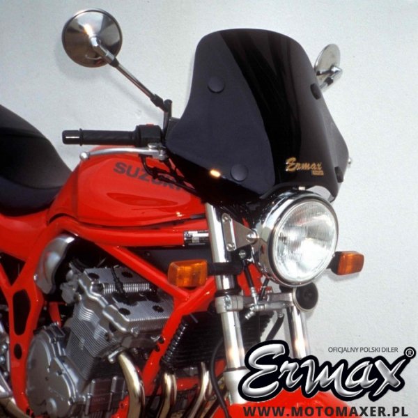 Szyba / owiewka do motocykla ERMAX MINI FREEWAY 40 cm x 55 cm uniwersalna naked, roadster