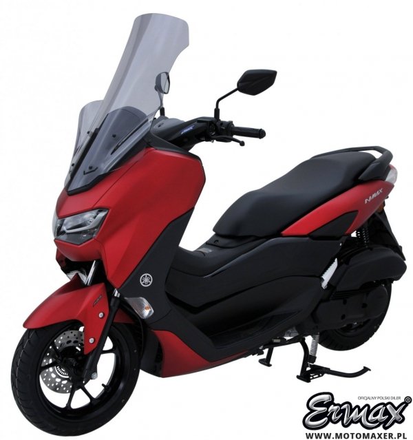 Szyba ERMAX SCOOTER HIGH z osłonami na ręce 68 cm Yamaha N-MAX 125 2021 - 2024