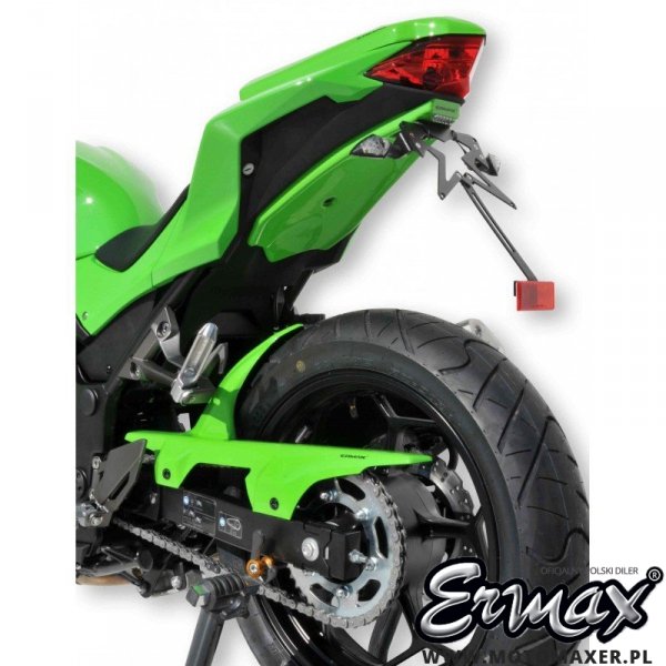 Błotnik tylny i osłona łańcucha ERMAX REAR HUGGER Kawasaki NINJA 300 2013 - 2017