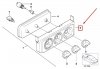 RAMKA PANELU OGRZEWANIA BMW Z3 8398898 ORYGINAŁ