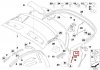ZAŚLEPKA DACHU ŚRUB BMW Z4 E85 LEWA ORYGINAŁ 7117349