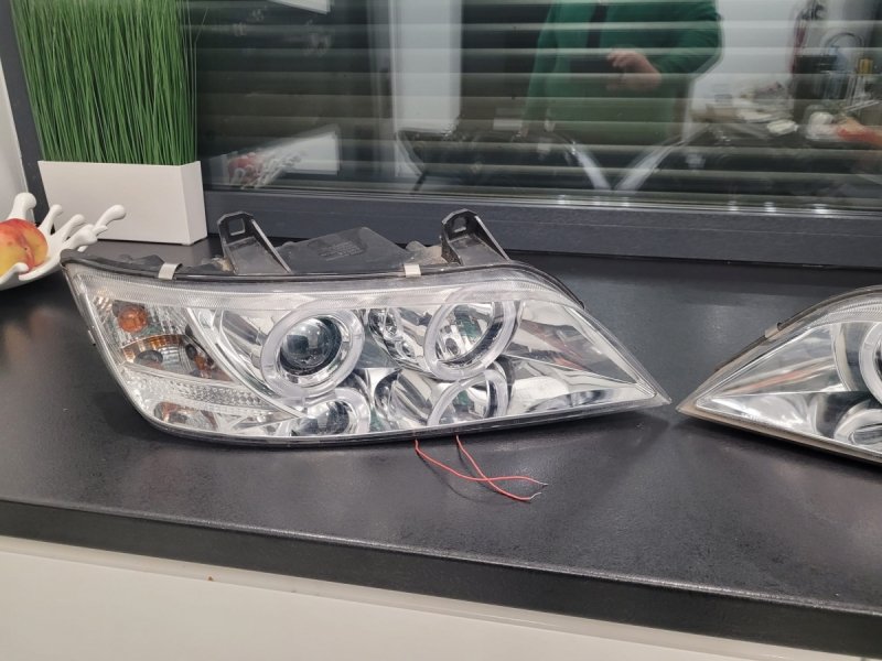 LAMPY PRZÓD LEWA PRAWA KOMPLET CHROM  BMW Z3 TUNING SONAR