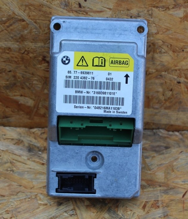 MODUŁ CENTRALNY AIRBAG PODUSZEK BMW Z4 E85 E86 6939811
