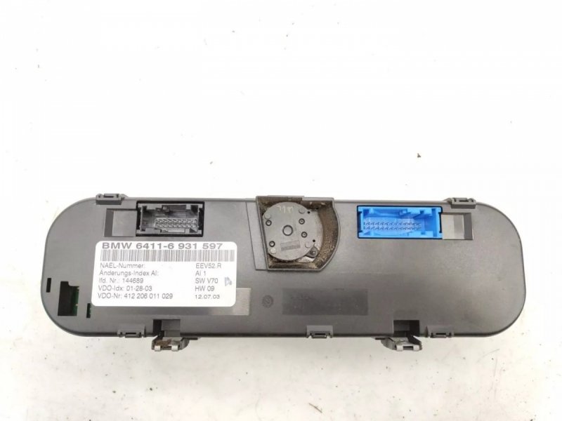 PANEL OGRZEWANIA KLIMY BMW Z4 E85 E86 6931597 KLIMATYZACJI