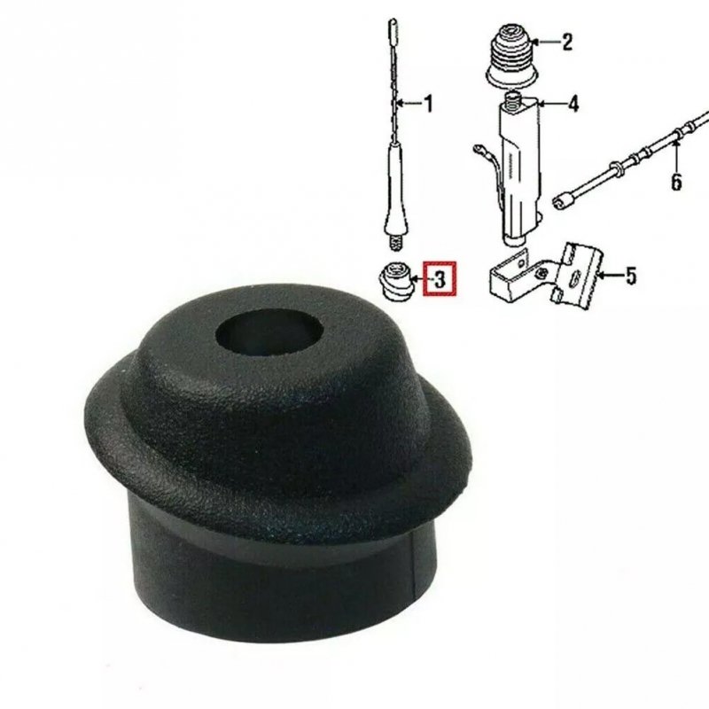 USZCZELKA GUMKA ANTENY BMW Z3 W BŁOTNIK  8411562  LIFT 
