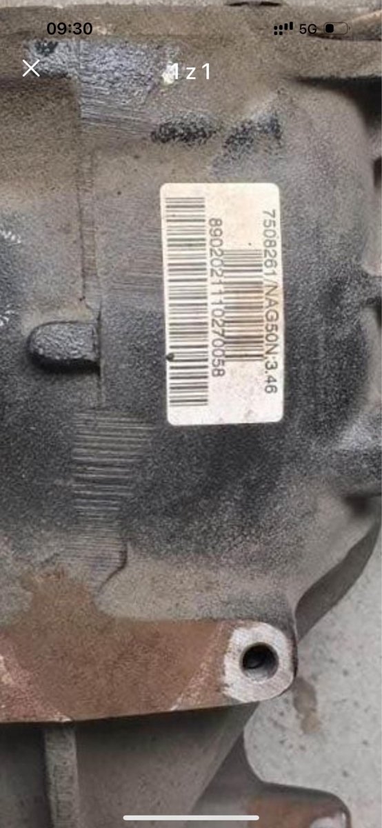  DYFERENCJAŁ SZPERA 25 % 3,46 DYFER  BMW Z3 TYP 188 DUŻA GŁOWA