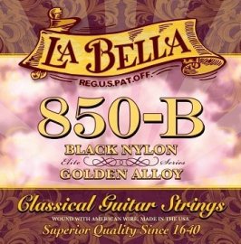 LABELLA 850B  STRUNY 850B  NYLON CZARNE