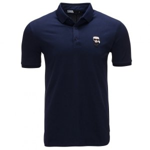 Karl Lagerfeld koszulka polo męska granatowa 745022-500221