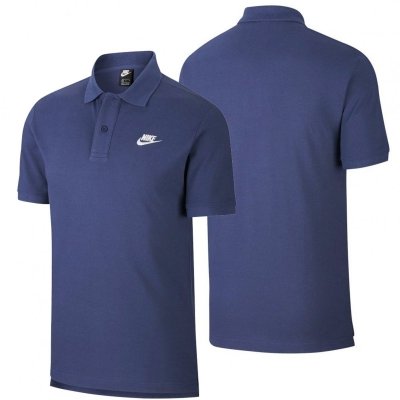 Nike koszulka polo męska polówka granatowa CJ4457-410