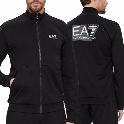 EA7 Emporio Armani bluza męska czarna ze stójką 3DPM61-PJ05Z-1200