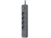 Listwa zasilająca antyprzepięciowa TRACER Power Line+ mobile ready 1.5 m (4 gniazda + 1x USB A+ 1x Type C, PD20W)