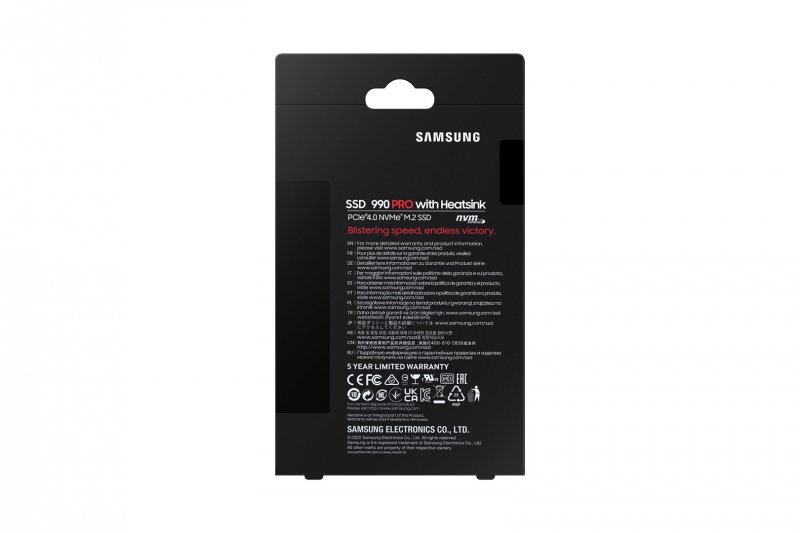 Samsung 990 Pro 1TB NVMe M.2 2280 PCIe 4.0 HS
