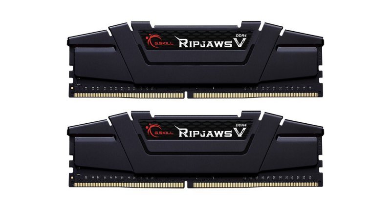G.SKILL RIPJAWSV DDR4 2X32GB 3200MHZ CL14 XMP2 BLACK F4-3200C14D-64GVK