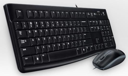 Zestaw klawiatura + mysz Logitech MK 120 DE