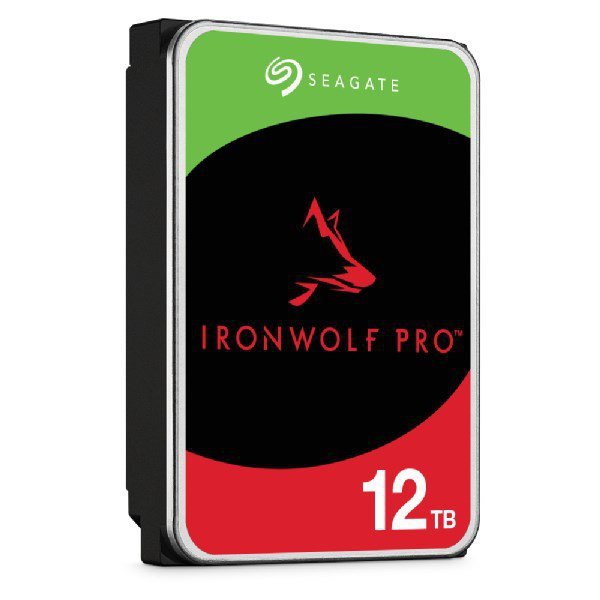 Seagate IronWolf Pro dysk twardy 12 TB 256 MB 3.5&quot; Serial ATA III (ST12000NT001)