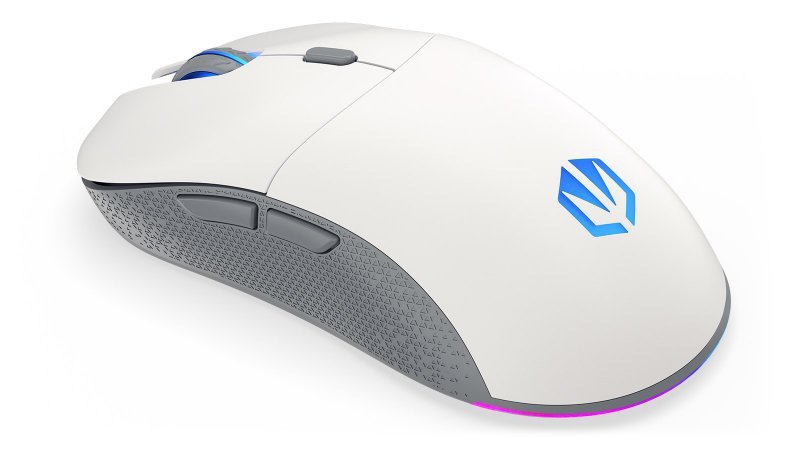 ENDORFY GEM Plus Wireless Onyx White myszka Oburęczny RF Wireless + USB Type-C Optyczny 26000 DPI