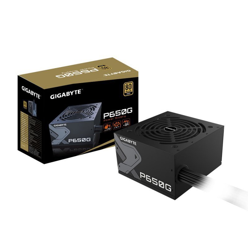 Zasilacz Gigabyte P650G 650W 120mm 80+Gold (WYPRZEDAŻ)