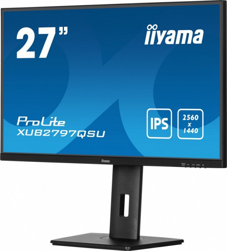 IIYAMA Monitor 27 cali XUB2797QSU-B2 IPS,HDMI,DP,100Hz,QHD,300cd /5y/