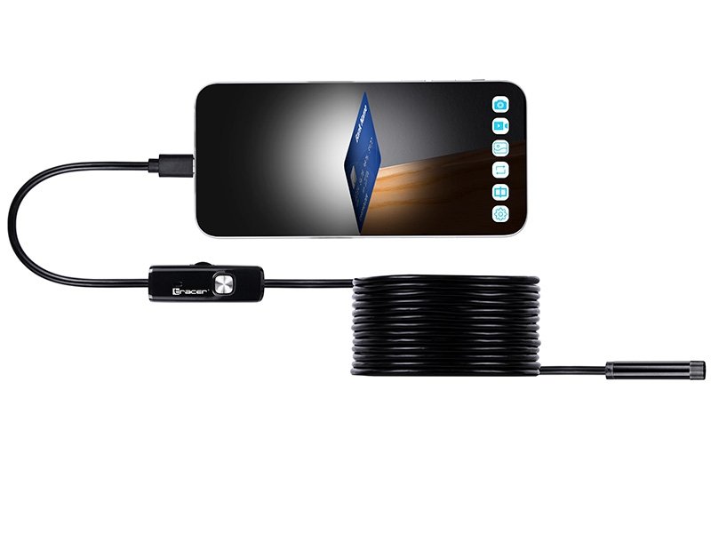 Kamera endoskopowa Tracer HardWire 5M 7MM LED USB (USB-C)