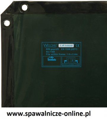 EKRAN SPAWALNICZY 2,34x1,74 m (55-7168)